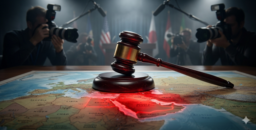 Iran Israel war 2026 military tension scene with missile strikes and smoke in Middle East