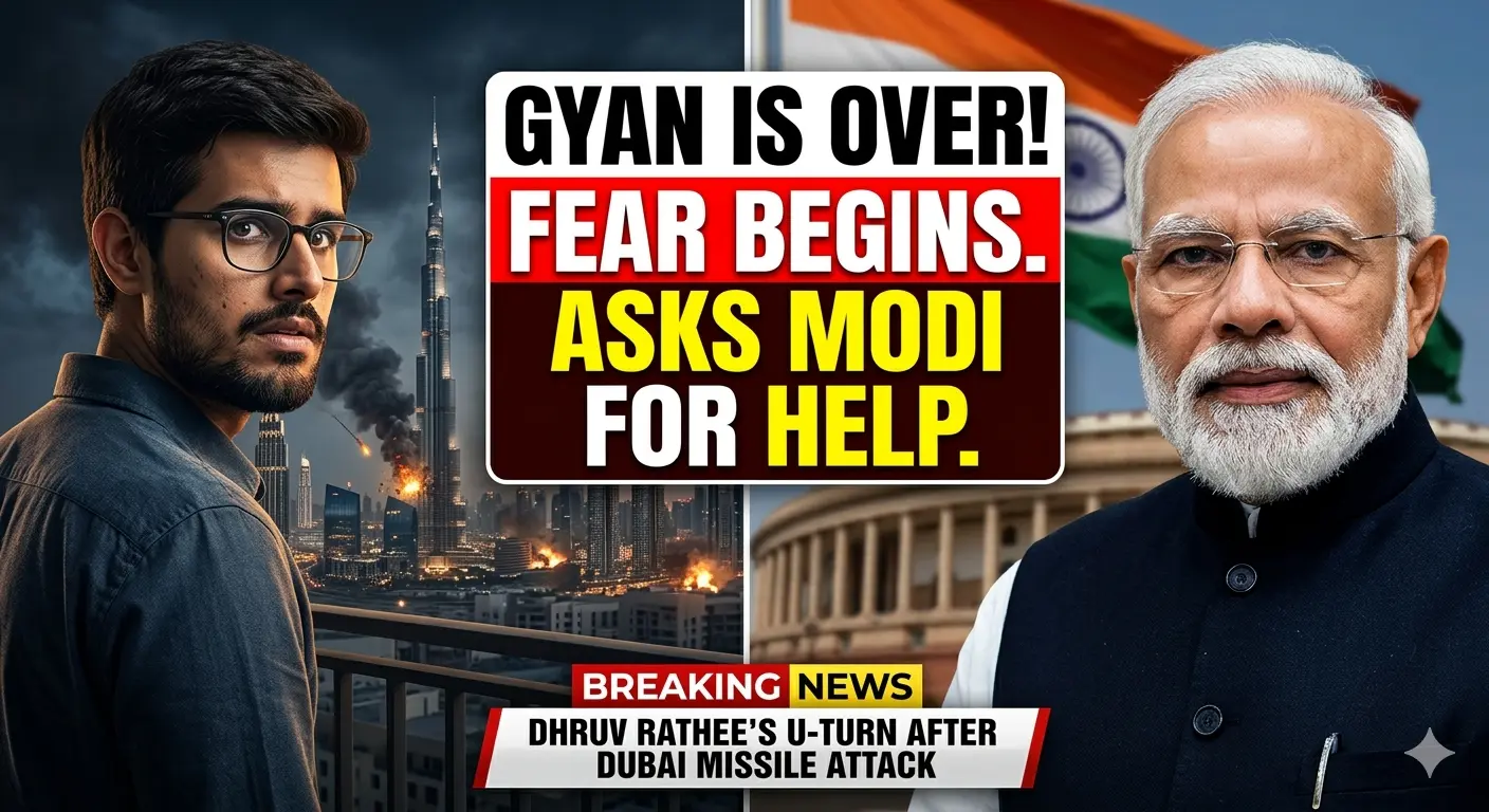 Dhruv Rathee gyan pelte the