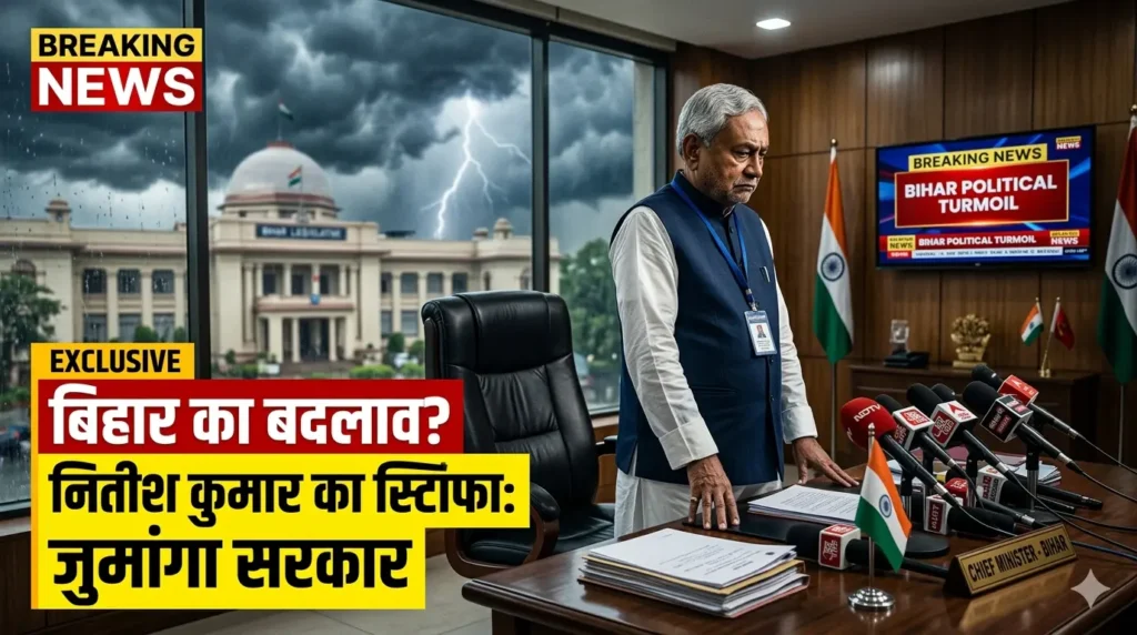 Nitish Kumar ke CM kursi chhodne par emotional neta aur samarthak