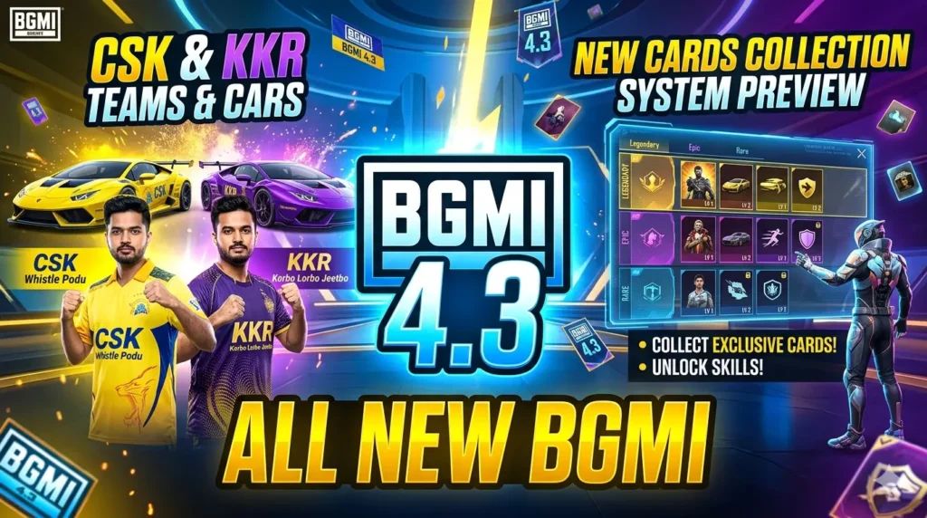 BGMI 4.3 Update version image