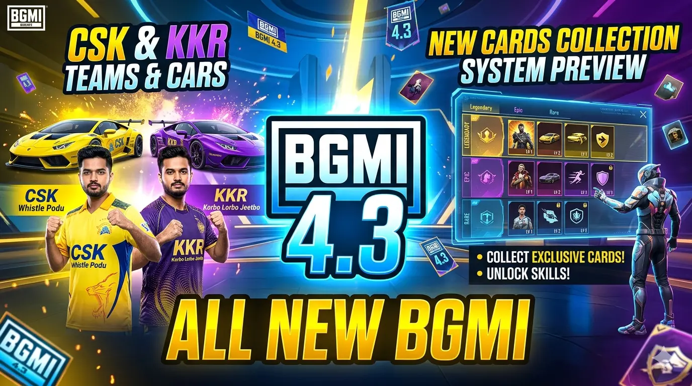 BGMI 4.3 Update version image