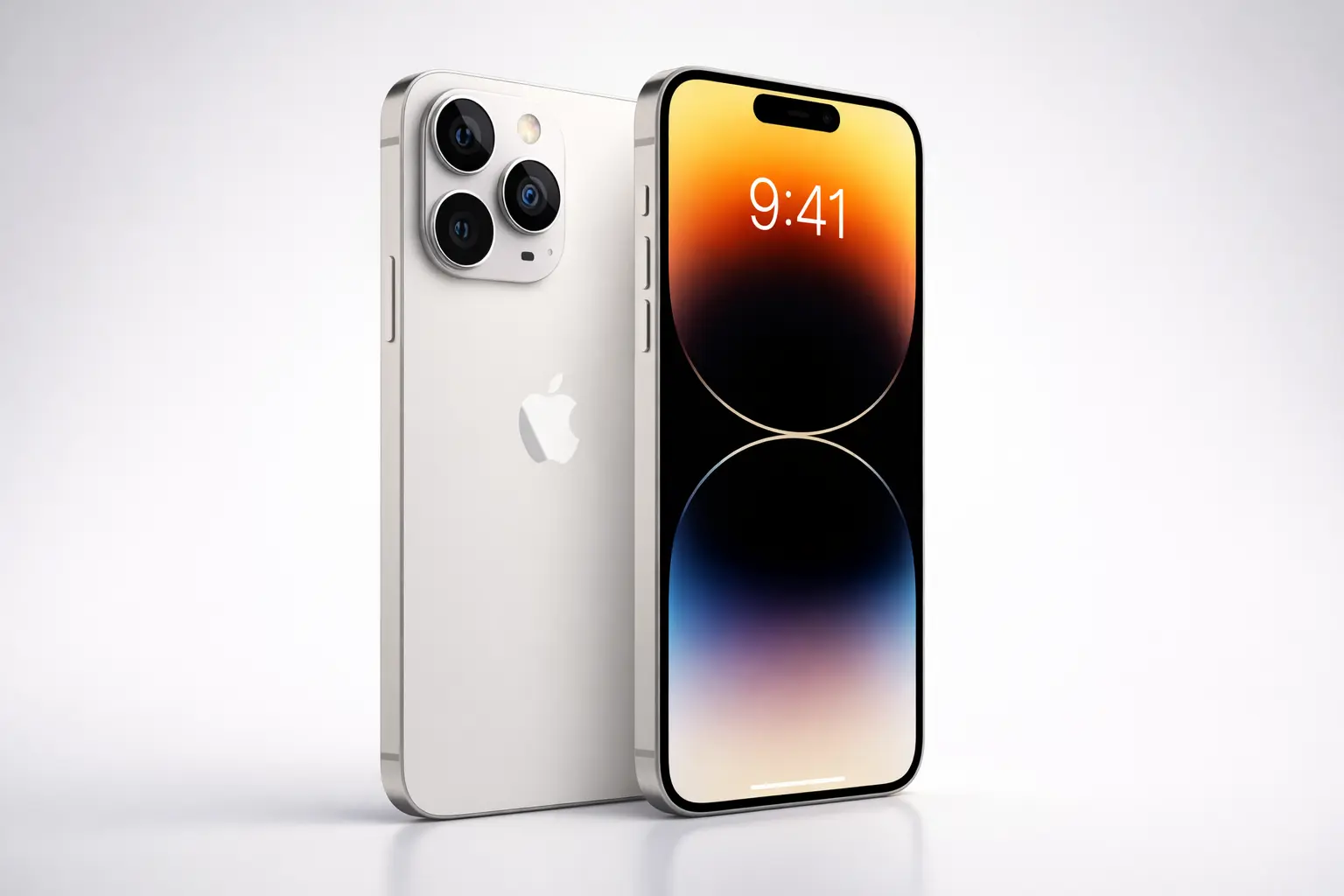 iPhone 17e matte white design with dual camera and dynamic island display