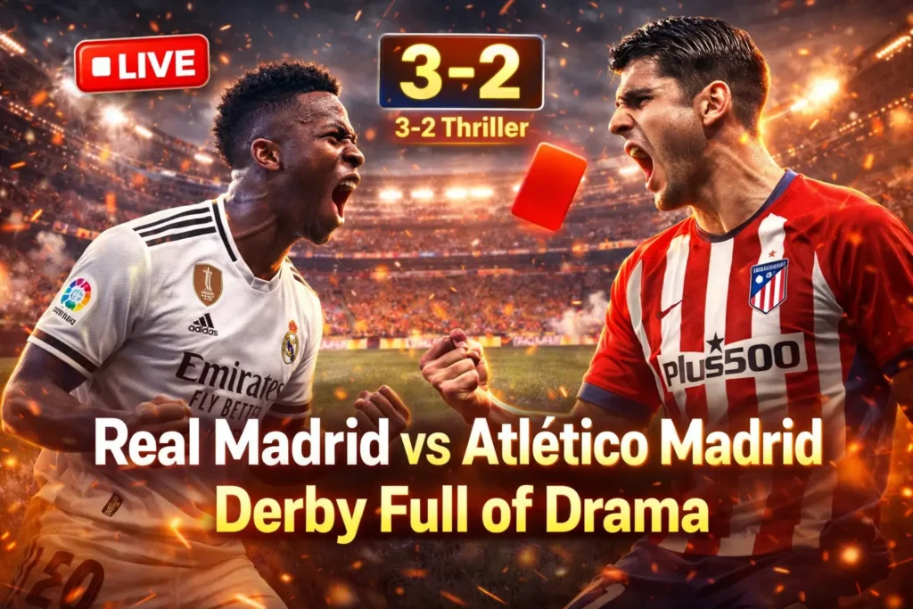 Real Madrid vs Atlético Madrid: A Derby Full of Drama