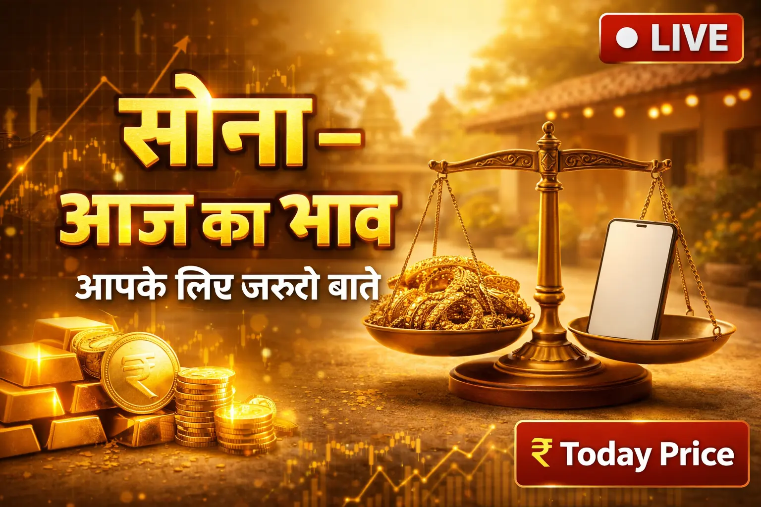 सोना – आज का भाव और आपके लिए जरूरी बातें