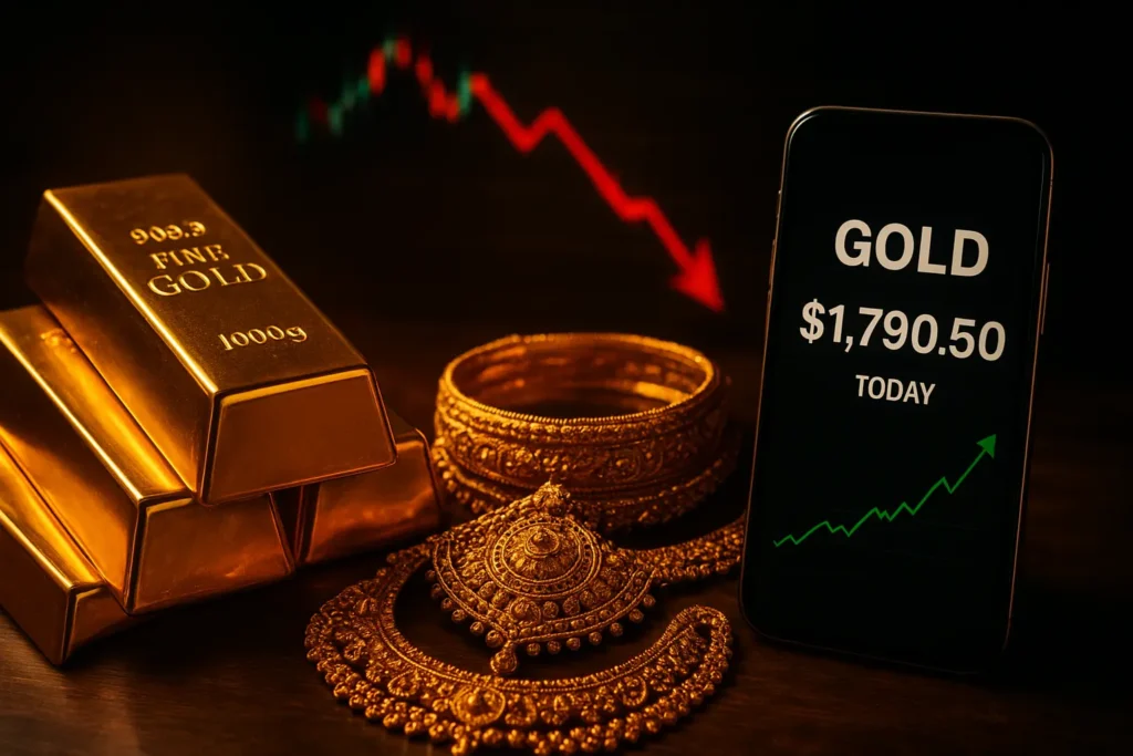 gold rate today india latest gold price news