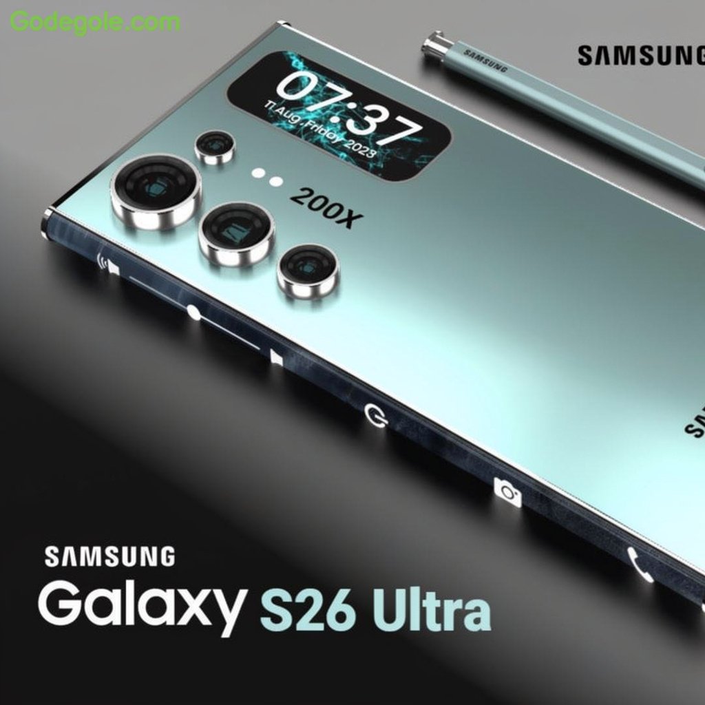 Samsung Galaxy S26 Ultra smartphone design