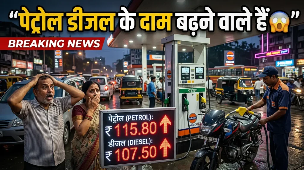 petrol diesel price increase india fuel rate news