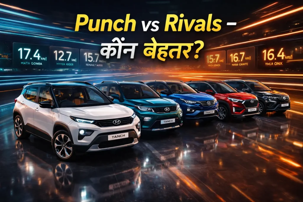 Tata Punch vs Rivals: कौन सी SUV बेहतर?