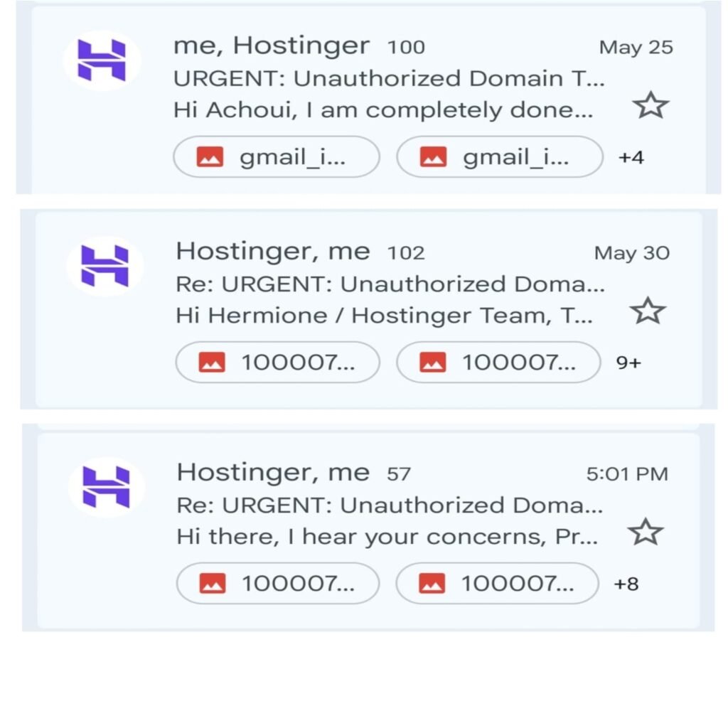 Hostinger Domain Fraud Case Study 460+