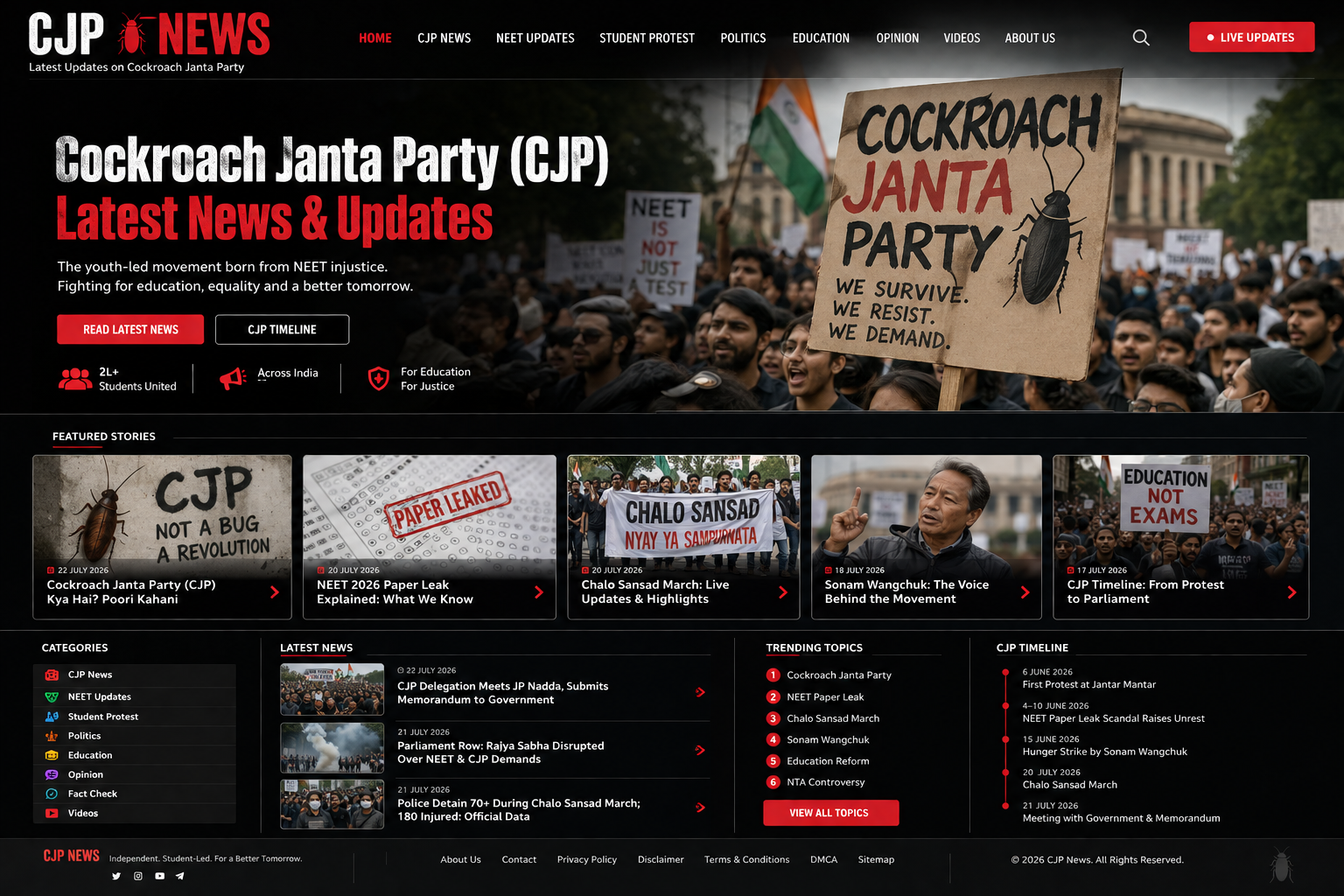 Cockroach Janta Party